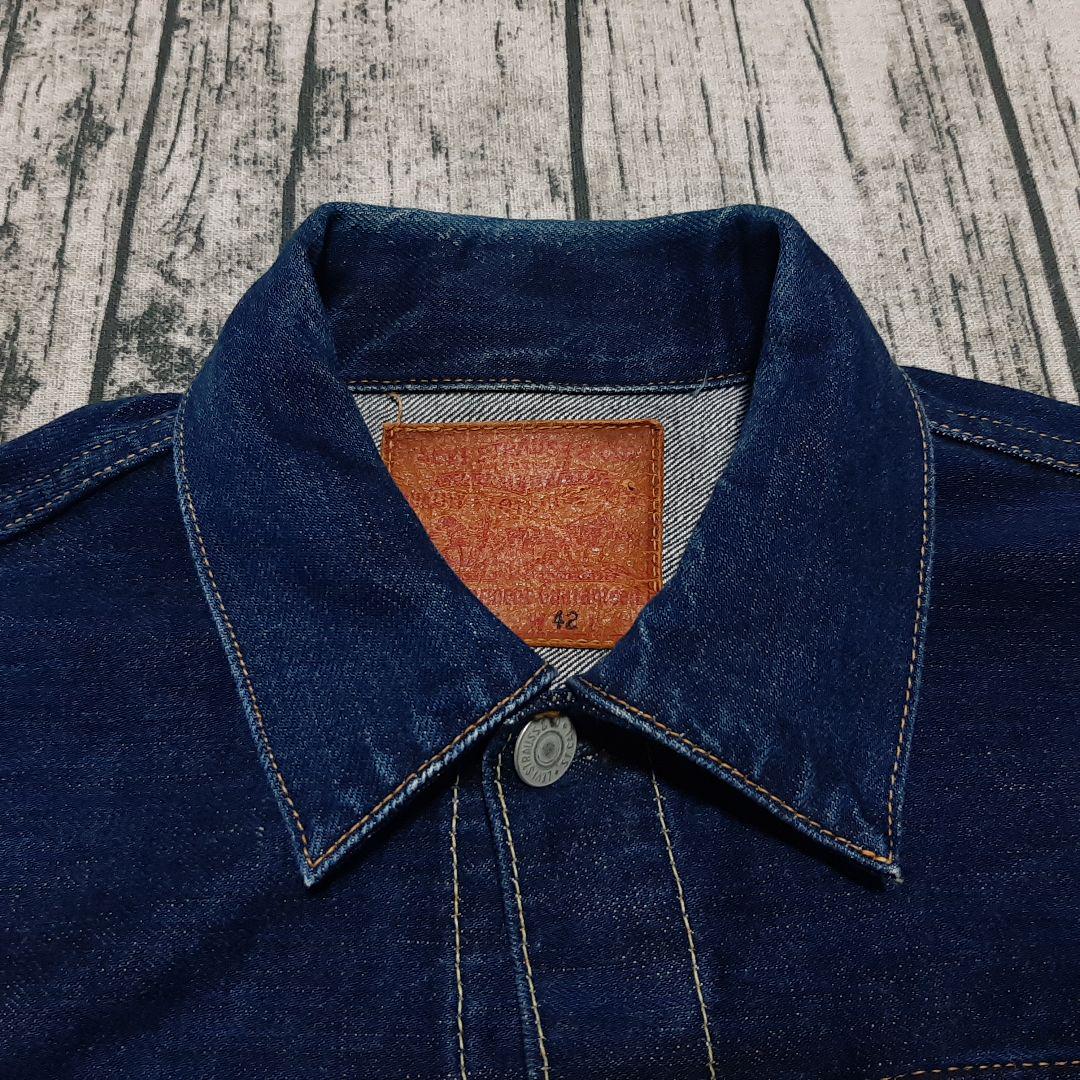 旧LVC LEVI'S 507XX セカンド 2nd レザーパッチ 日本製 42