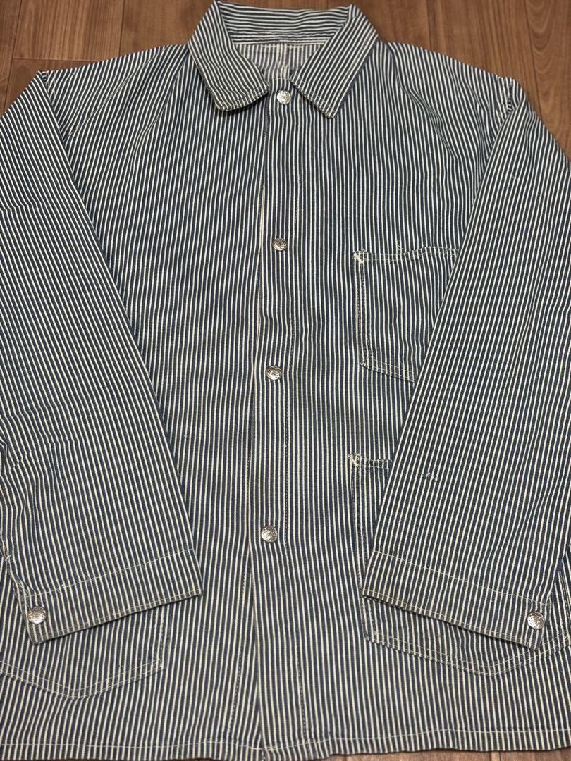 40s〜50s ヒッコリーカバーオール ヒッコリーストライプ vintage
