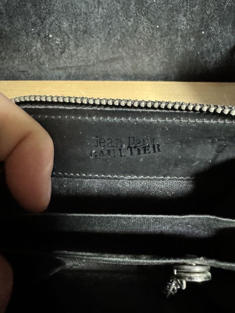 【予約販売】本 JEAN PAUL GAULTIER ゴルチエ ミニ財布 コインケース 黒 小物