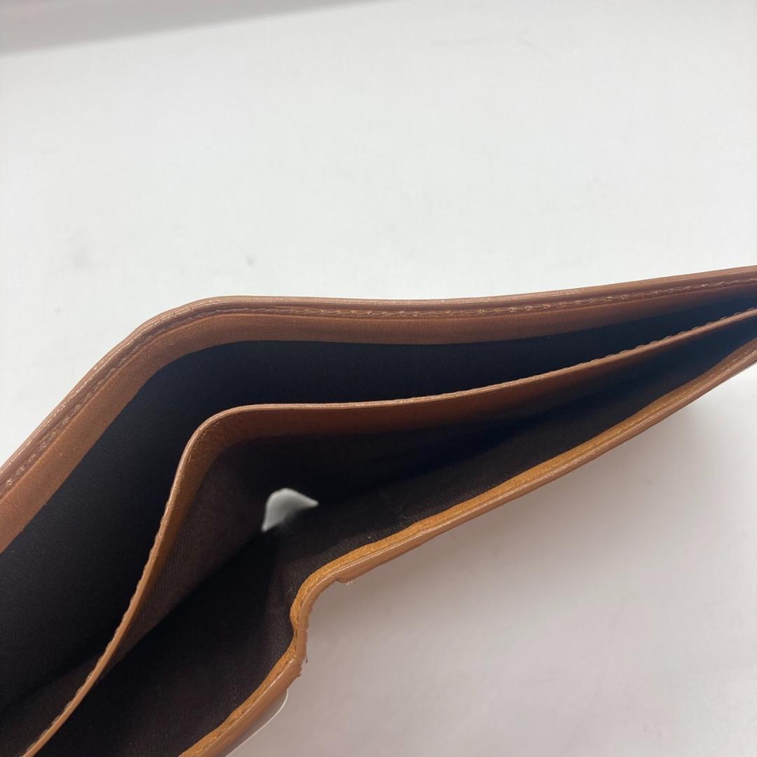 ▼CORDOVAN　コードバン　レザー　財布　二つ折り財布　グリーン