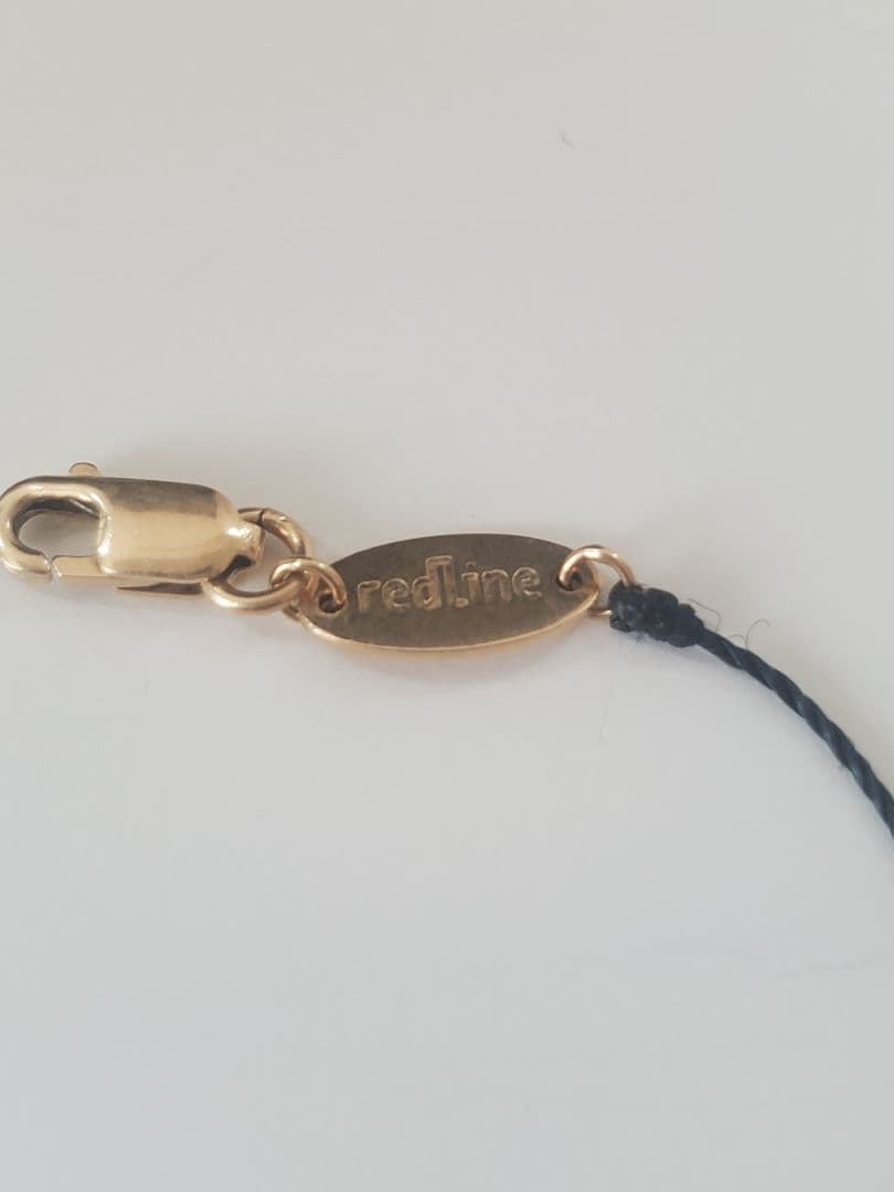 レッドライン 馬蹄ブレスレット 黒 K18 | medservice.ee