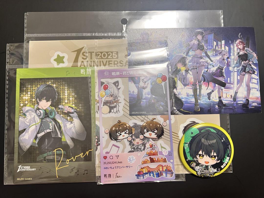 鳴潮　1st Anniversary Fes　缶バッジ　ボックス　全６種　新品 缶バッジ 1box 鳴潮 1st Anniversary Fes.