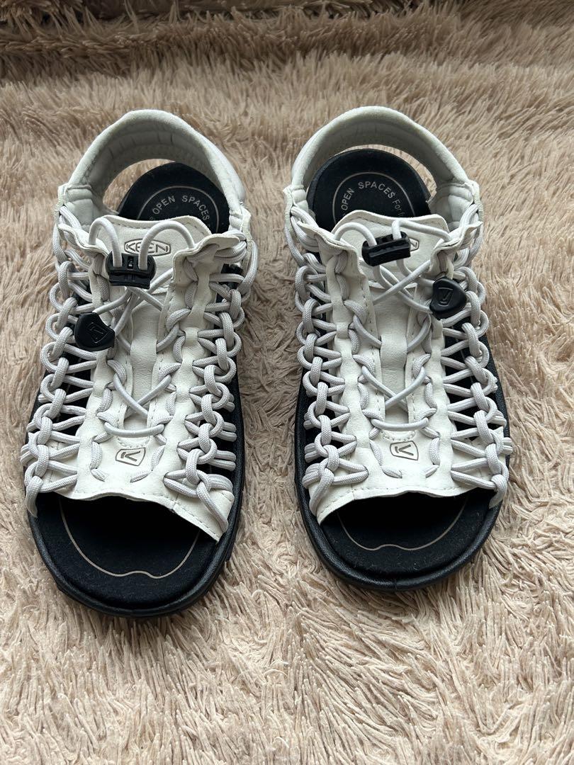 keen ウィメンズユニークツーオーティー Silver Birch/Black 靴