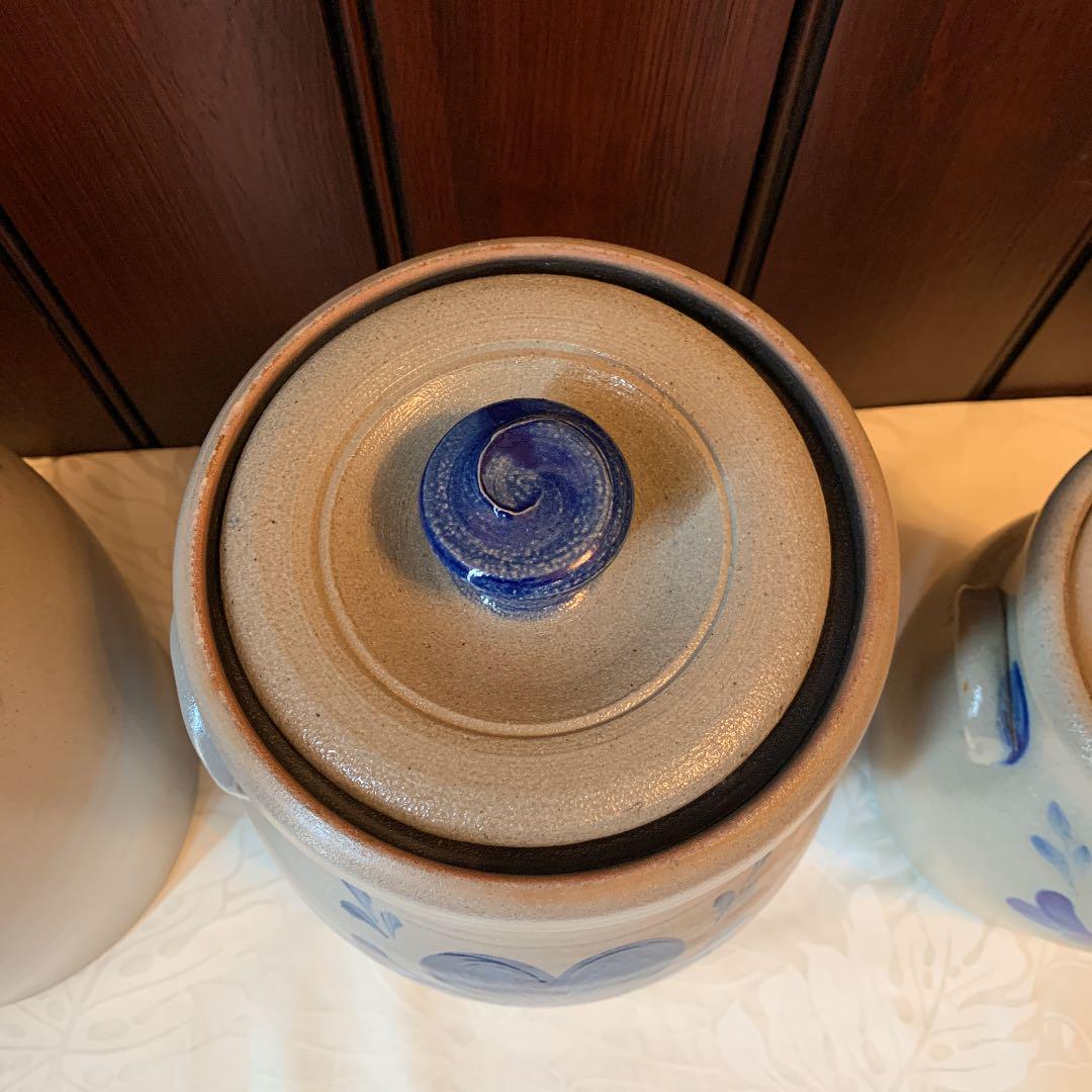 Rowe Pottery Works 陶器キャニスター ローポタリー キャニスター(大) ジャー ROWE POTTERY WORKS