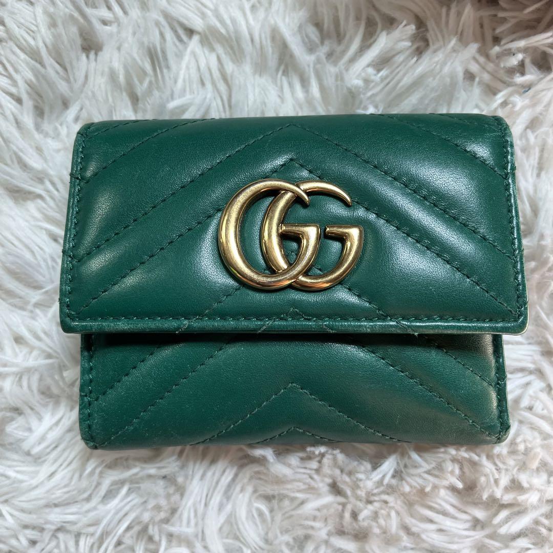 GUCCI グッチ 財布 レディース 二つ折り 折財布 アウトレット
