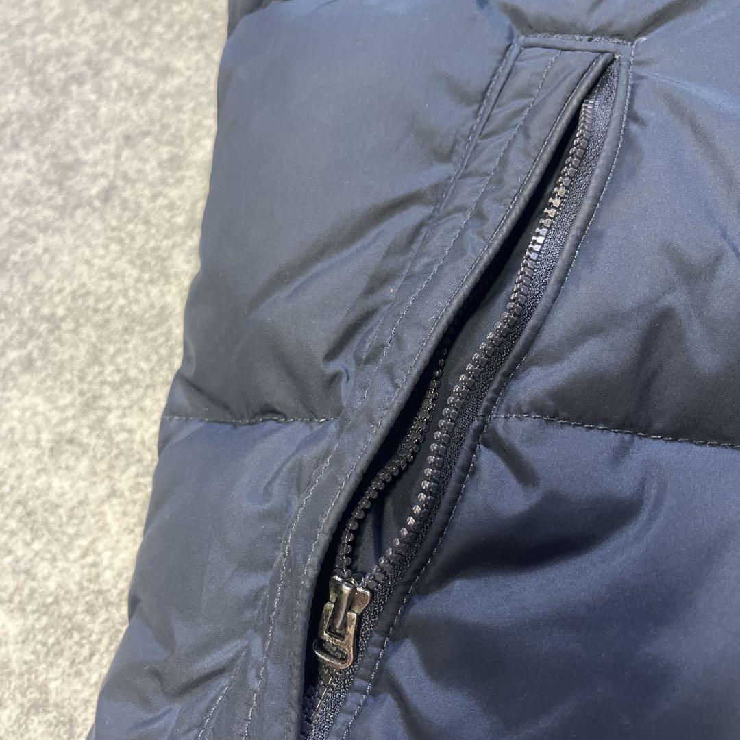 ネイビー フード付き