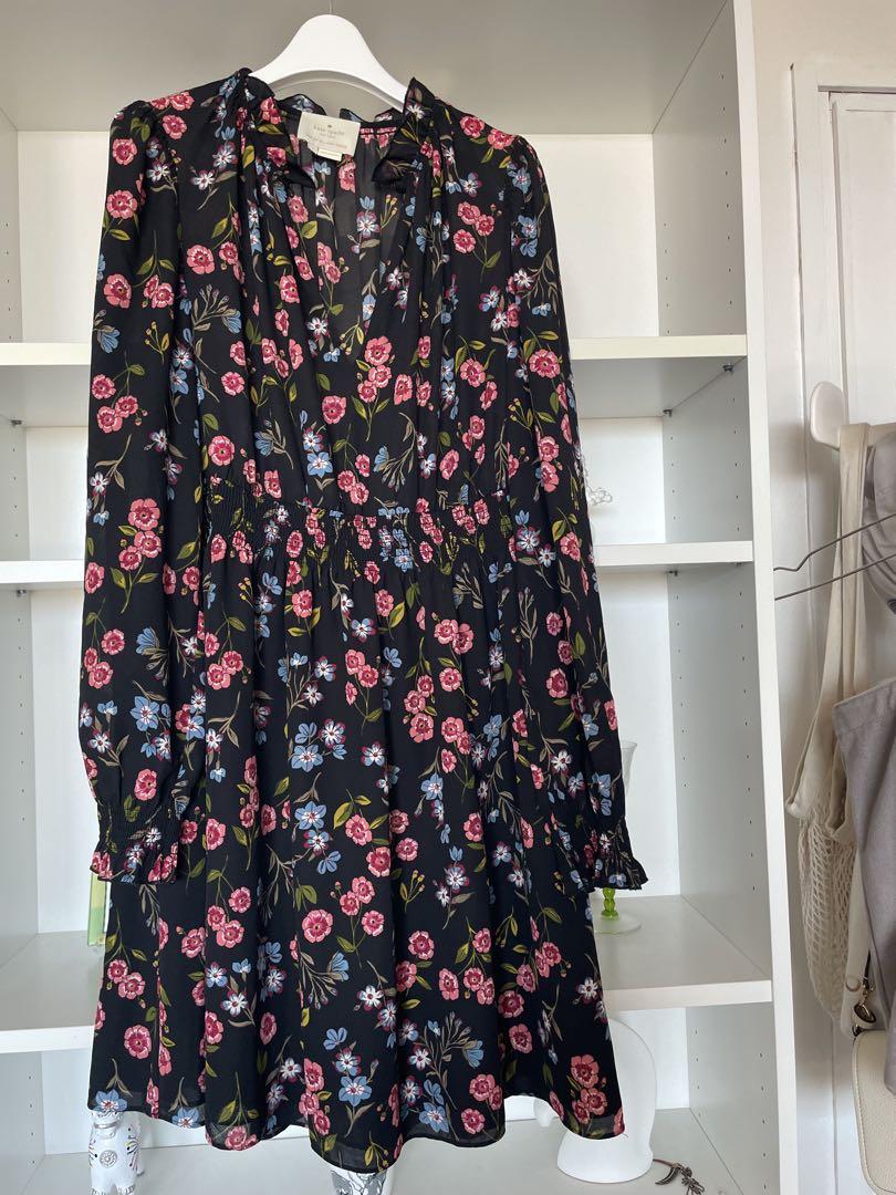 ★1回使用★超美品★kate spade★ジャケット☆長袖ワンピース ワンピース kate spade ケイトスペード長袖ワンピース - メルカリ