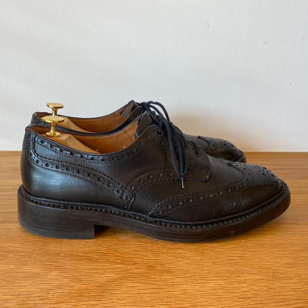 90s Tricker'sトリッカーズ バートン フルブローグダービーUK8.5 90s Tricker'sトリッカーズ バートン フルブローグダービーUK8.5