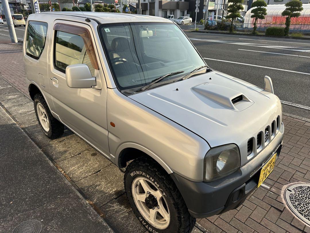 ⭐︎スズキ ジムニー 5MT シルバー JB23W 静岡県静岡市より