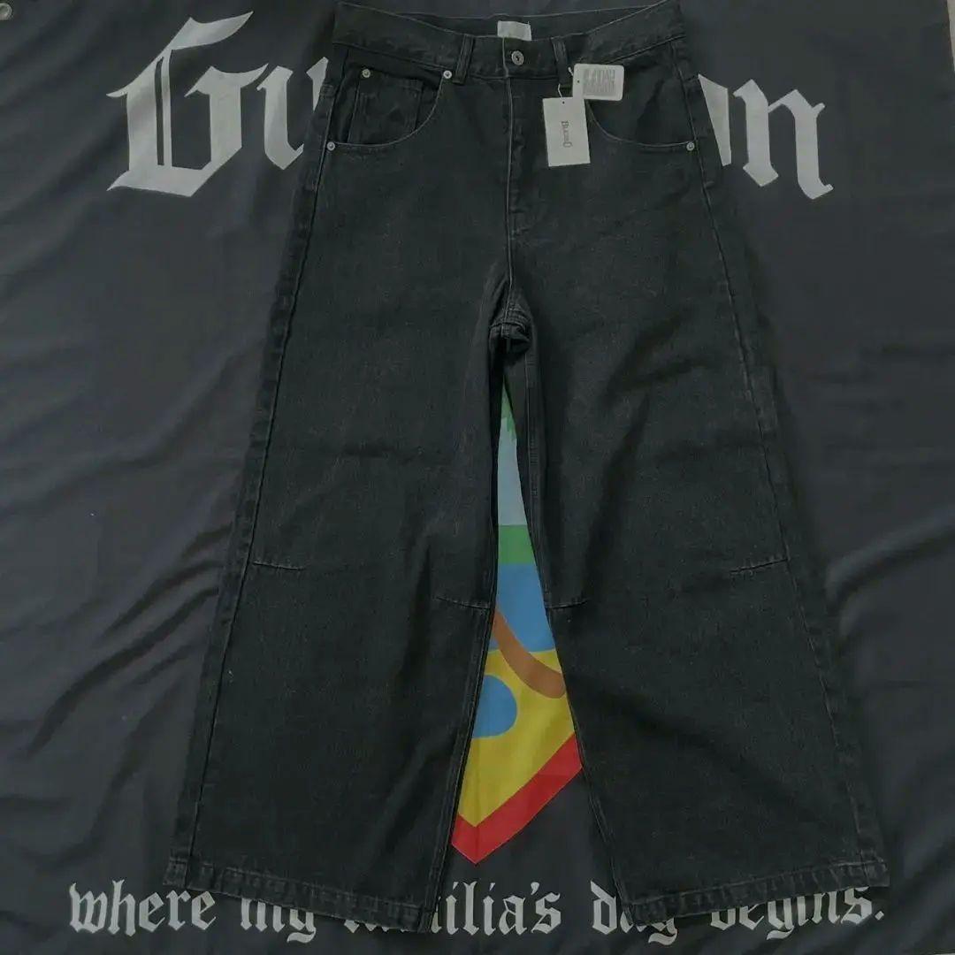 新品BLESS U ワイドバギーデニムパンツ