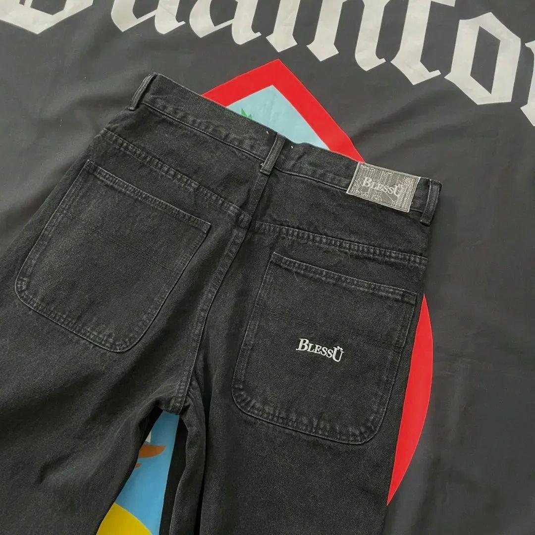 BlessU ワイドデニムパンツ BlessU ワイドデニムパンツ