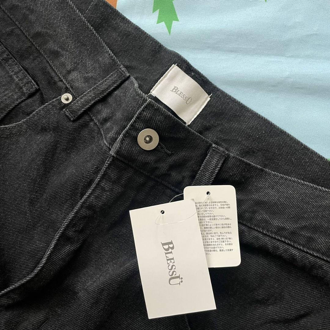 新品BLESS U ワイドバギーデニムパンツ