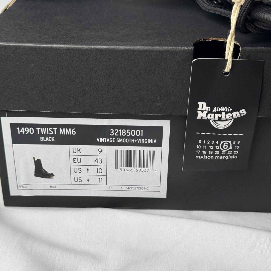 MM6 Margiela × Dr.martens 1490 ブーツ UK9