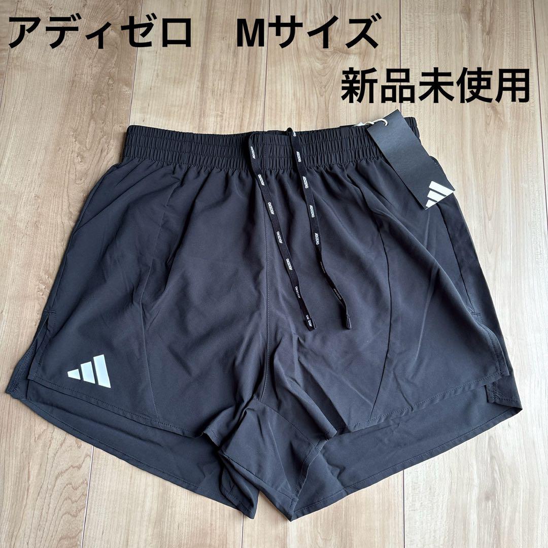 【新品未使用】アディゼロ　ランニングショーツ　Mサイズ
