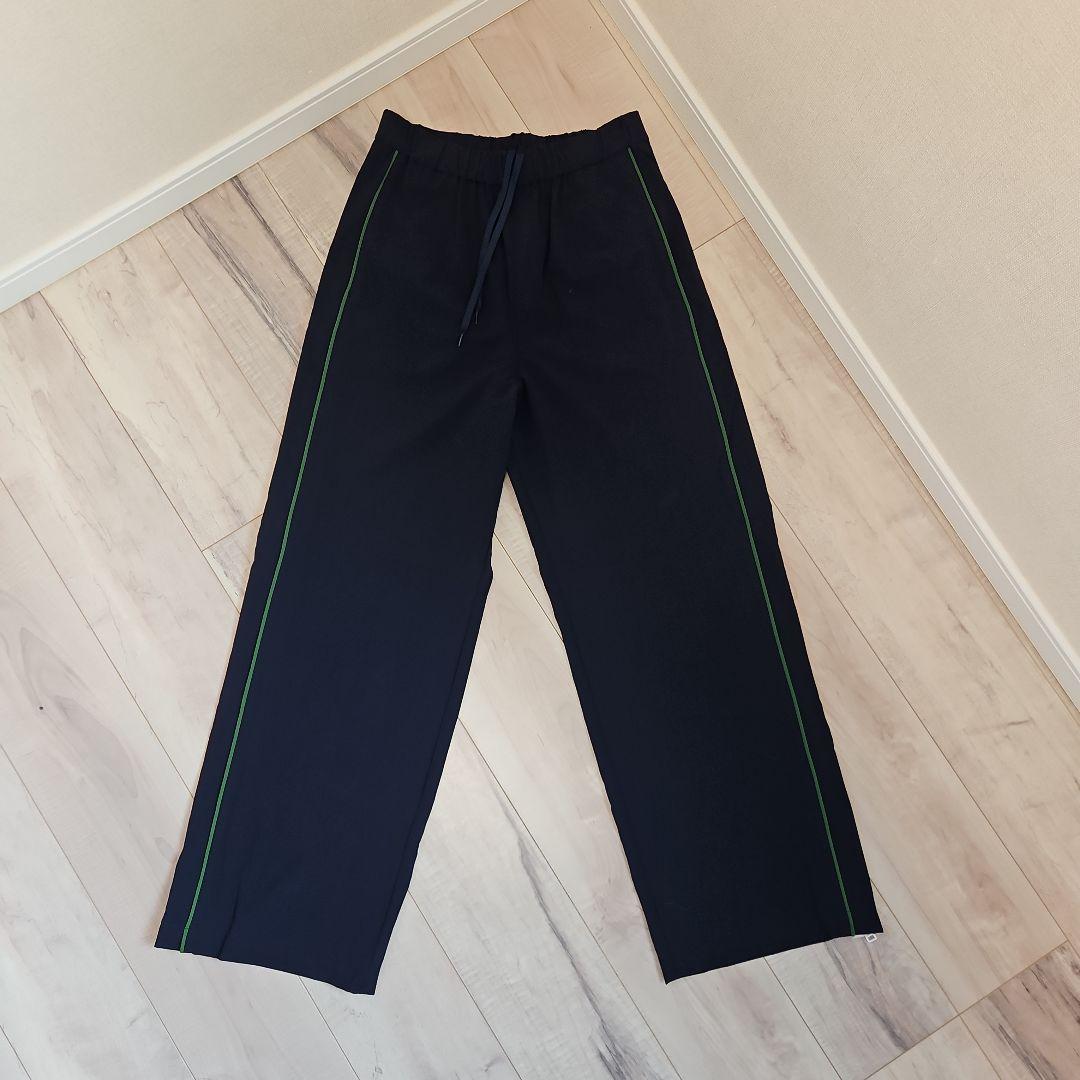 ★新品未使用★【Spick & Span】ナイロントラックパンツ　ネイビー