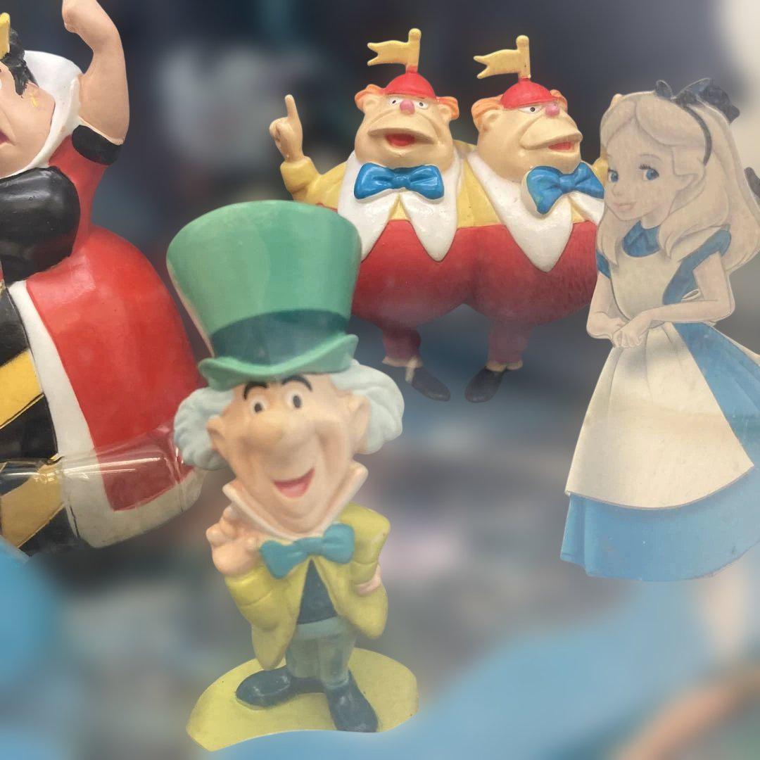 レア⭐️Disney ディズニー❤️不思議の国のアリ　Figure Play Set