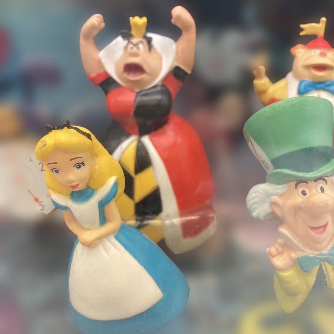 レア⭐️Disney ディズニー❤️不思議の国のアリ　Figure Play Set