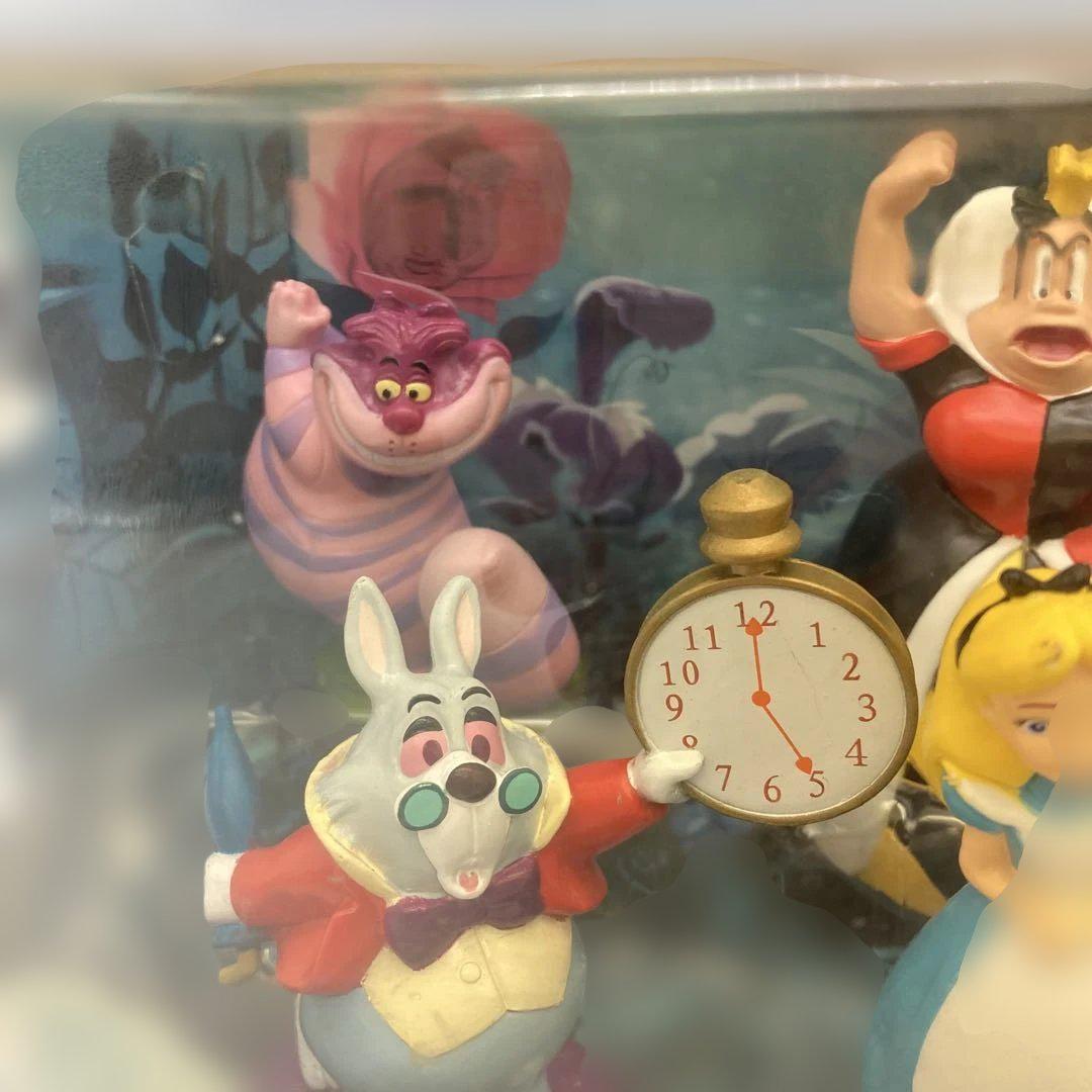 レア⭐️Disney ディズニー❤️不思議の国のアリ　Figure Play Set