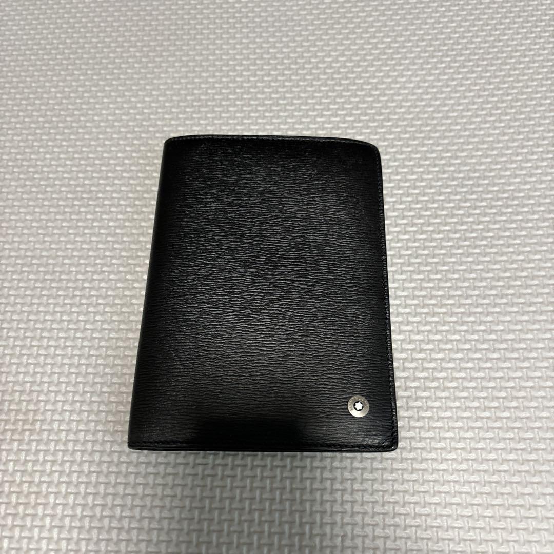 MONTBLANC（モンブラン）パスポートケース　黒 MONTBLANC（モンブラン）パスポートケース 黒