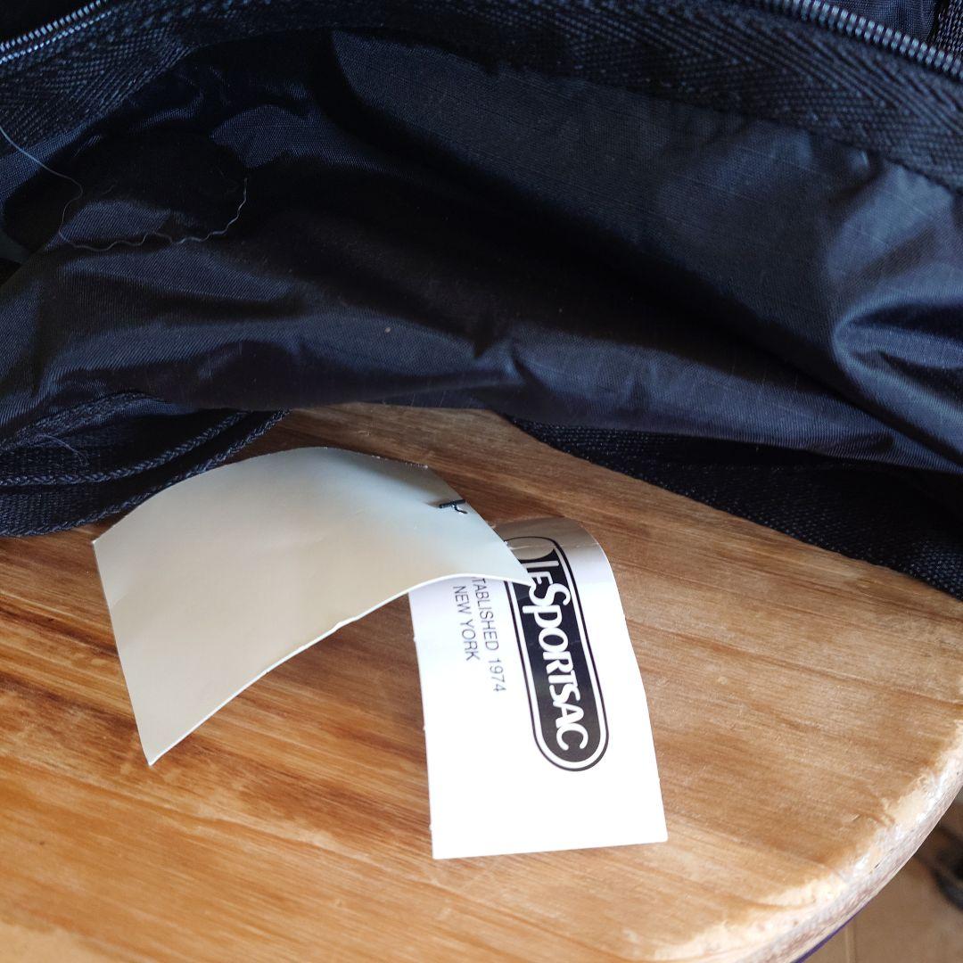 LeSportsac レスポートサック ブラック 黒 ボストンバッグ