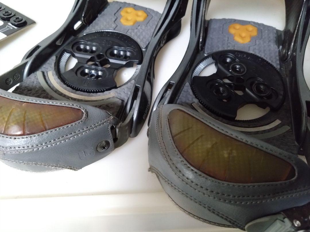 BURTON スノーボード ビンディング グレー