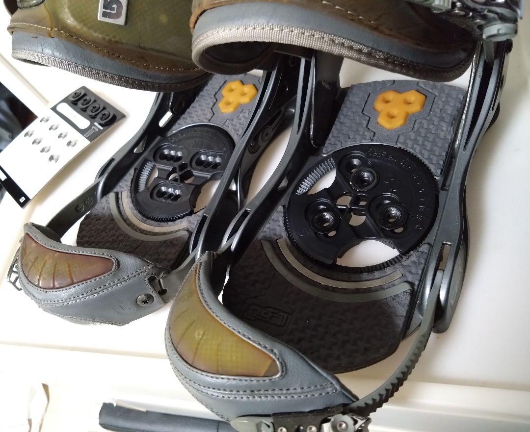 BURTON スノーボード ビンディング グレー