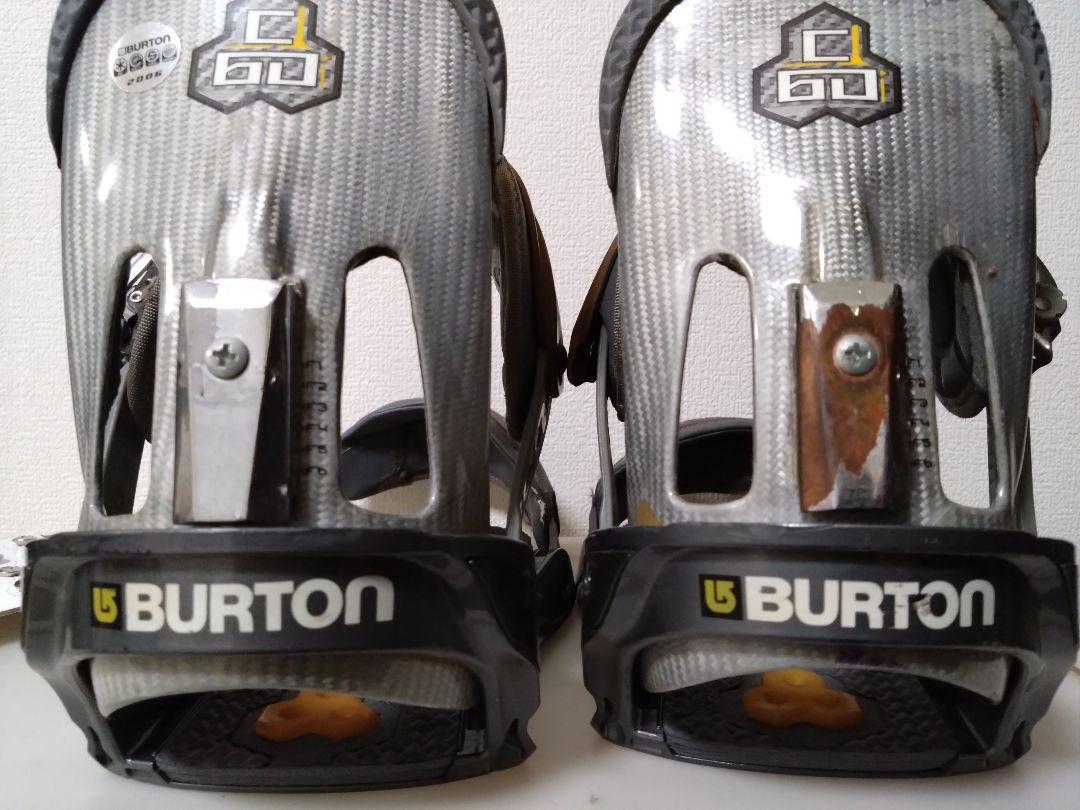 BURTON スノーボード ビンディング グレー