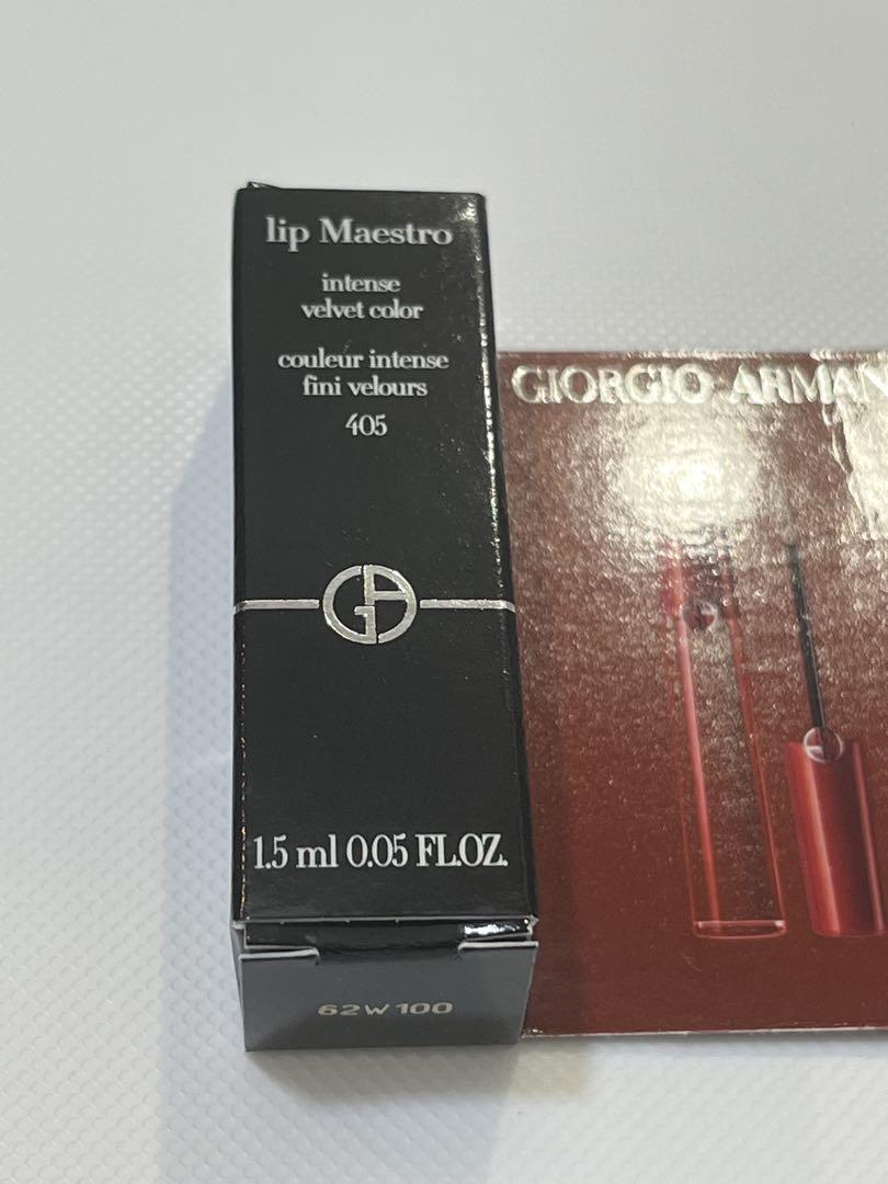 Giorgio Armani lip Maestro 405