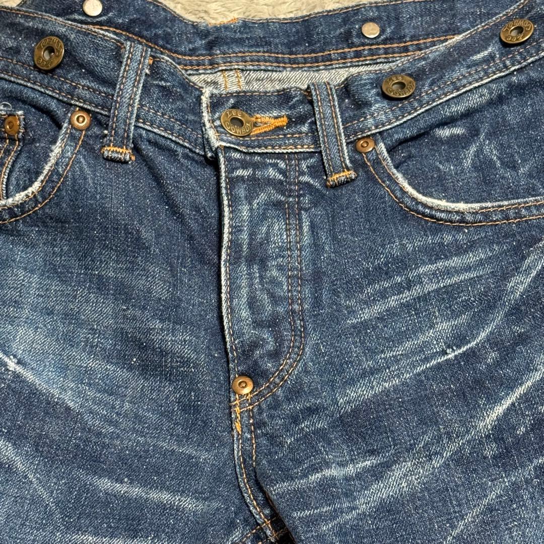 希少 Lee COWBOY カウボーイ デニム シンチバック クロッチリベット