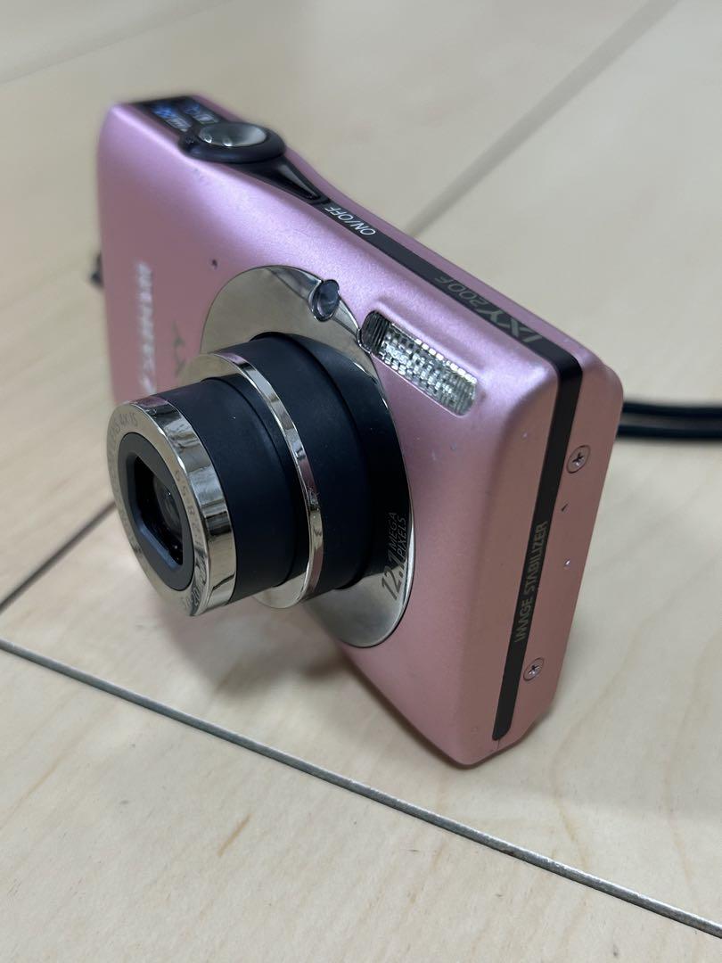 Canon IXY 200Fピンク12.1メガピクセル コンパクトデジタルカメラ