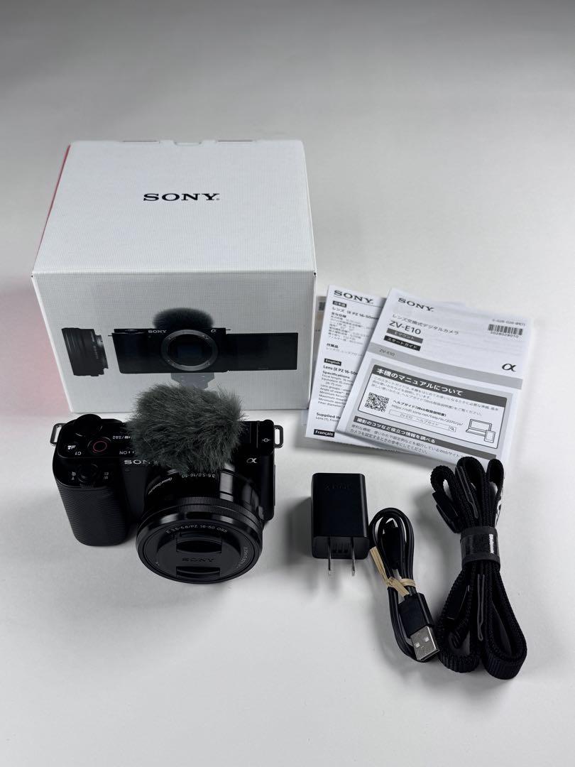 SONY VLOGCAM ZV-E10 レンズキット ZV-E10L B