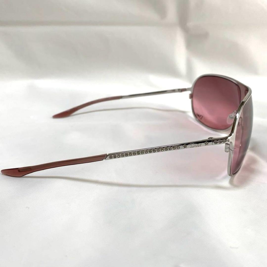 【美品】 Christian Dior ディオール サングラス ラインストーン