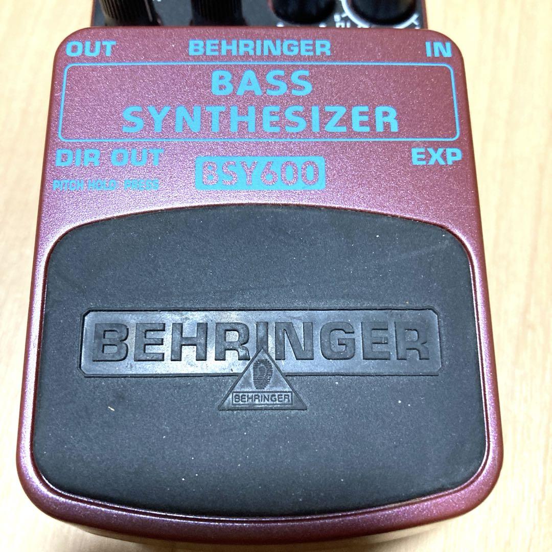 behringer BSY600 ベースシンセサイザーエフェクトペダル