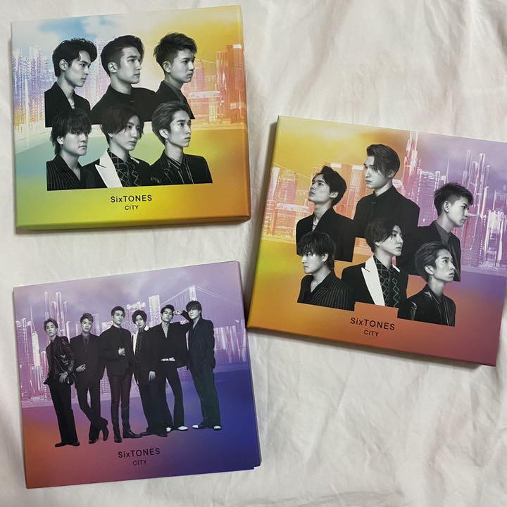 SixTONES 2nd アルバム CITY 3形態 セット SixTONES 2nd アルバム CITY 3形態 セット