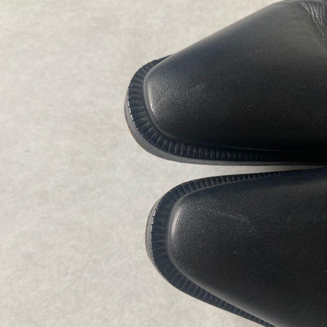 YOHJI YAMAMOTO レザーブーツ 本革 黒 大体23cmくらい
