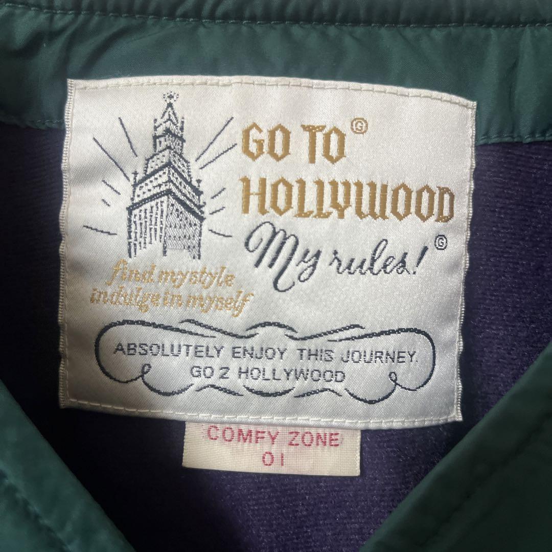 GOTOHOLLYWOOD ゴートゥーハリウッド　刺繍ブルゾン　ジャケット