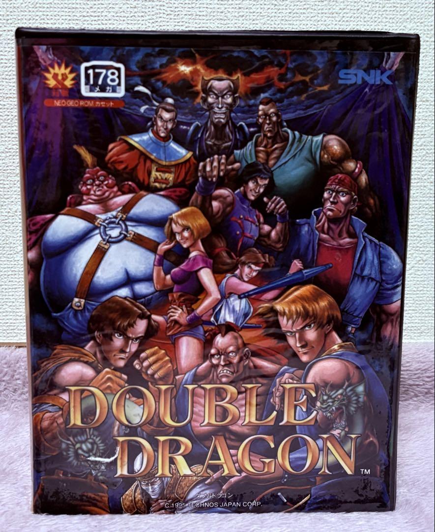 極美品/激レア/正規品/入手困難/NEOGEO/ DOUBLE DRAGON
