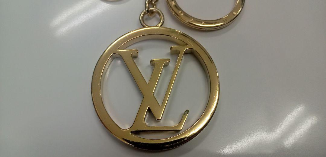 最終値下 金 LOUIS VUITTON キーホルダー キーリング チャーム