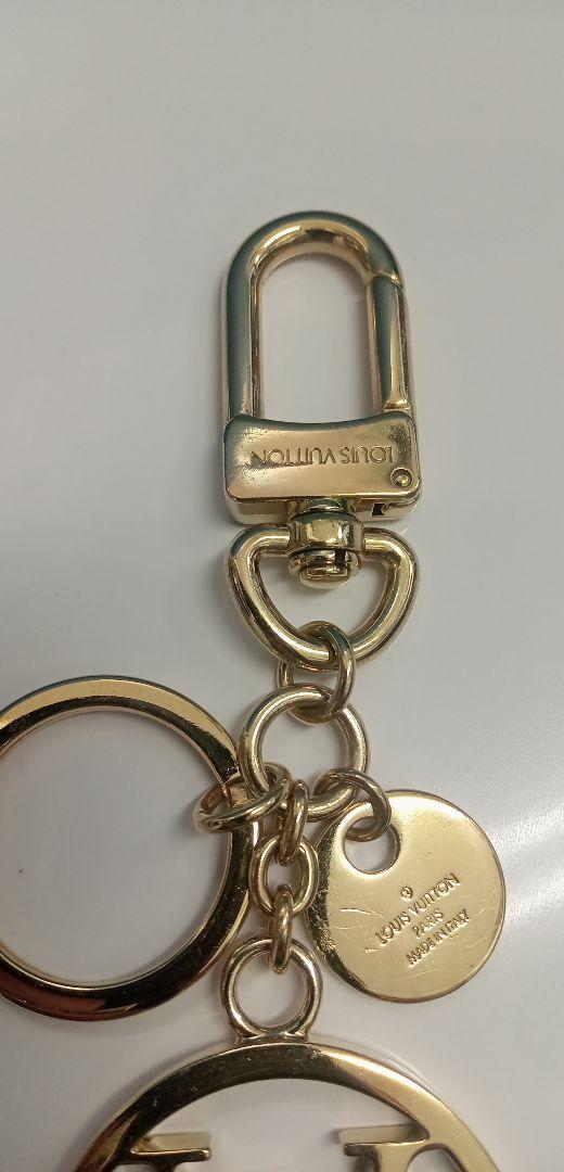最終値下 金 LOUIS VUITTON キーホルダー キーリング チャーム