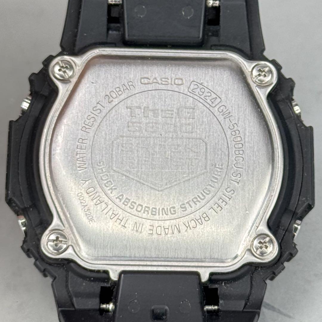 未使用同様 極美品 箱説付 G-SHOCK GW-5600BCJ 電波ソーラー