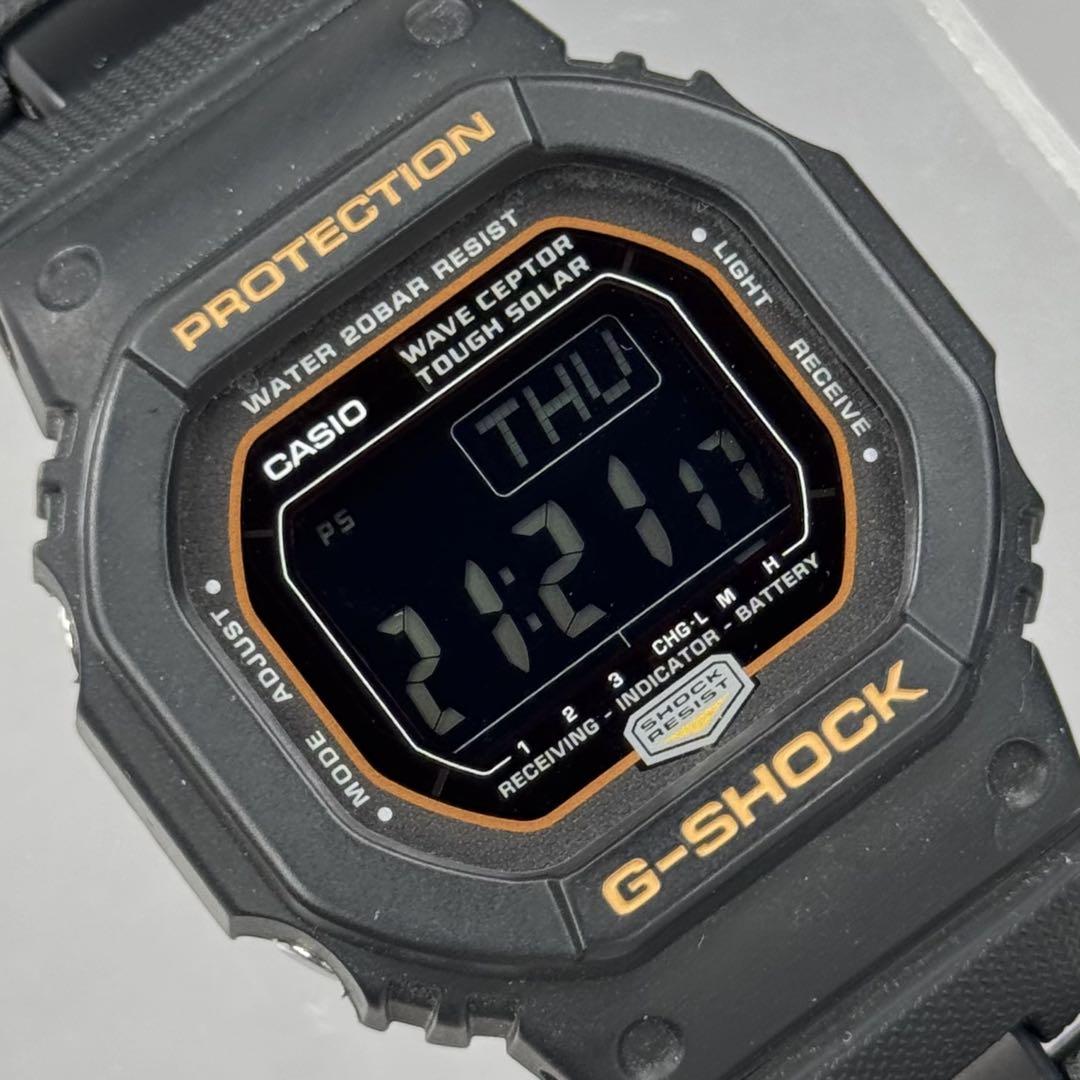 未使用同様 極美品 箱説付 G-SHOCK GW-5600BCJ 電波ソーラー