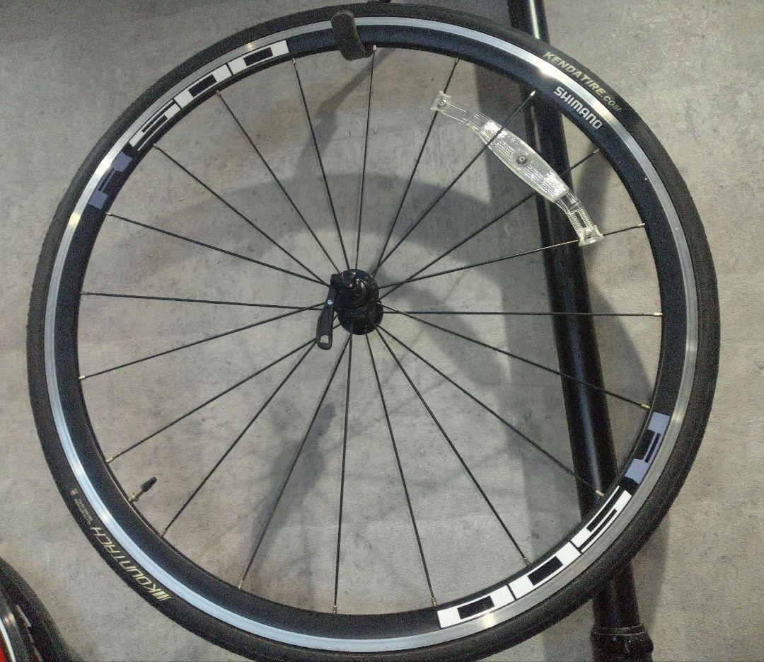 ★SHIMANO　シマノ　クリンチャー　ホイール　25cタイヤ　前後　スプロケ★
