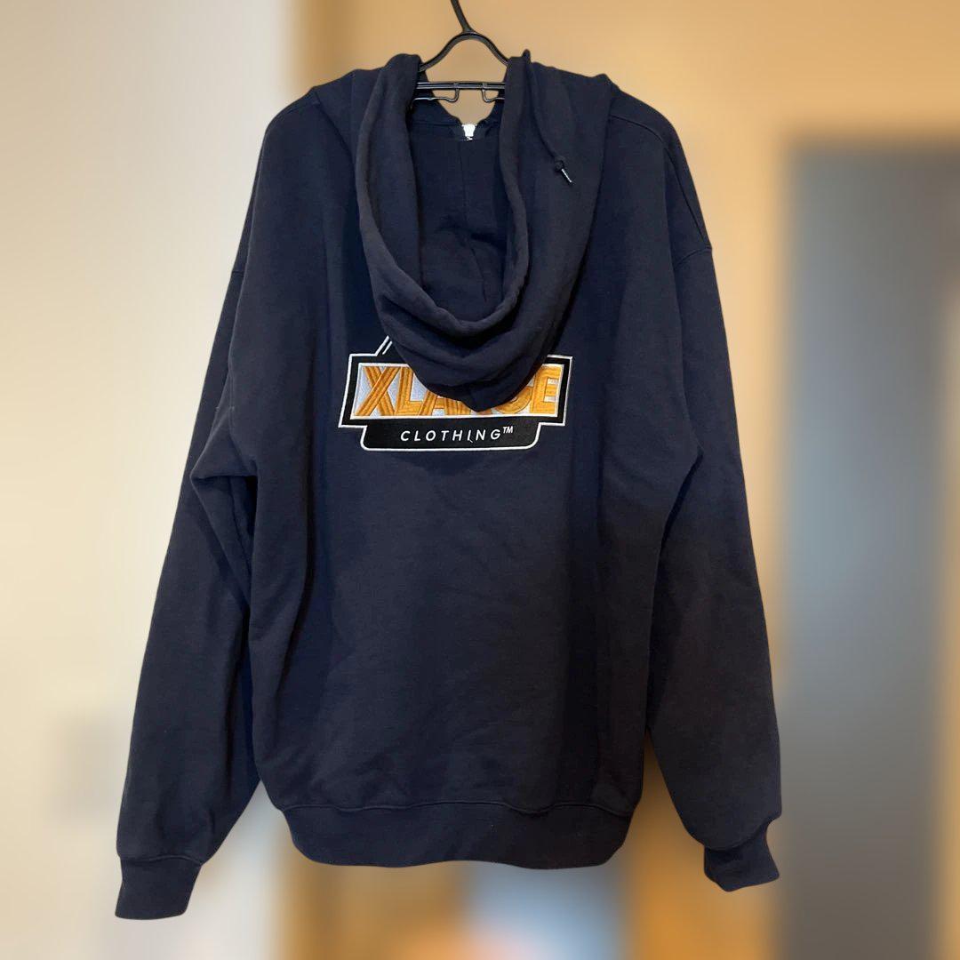 X LARGE SLANTED OG ZIP HOODED SWEATSHIRT