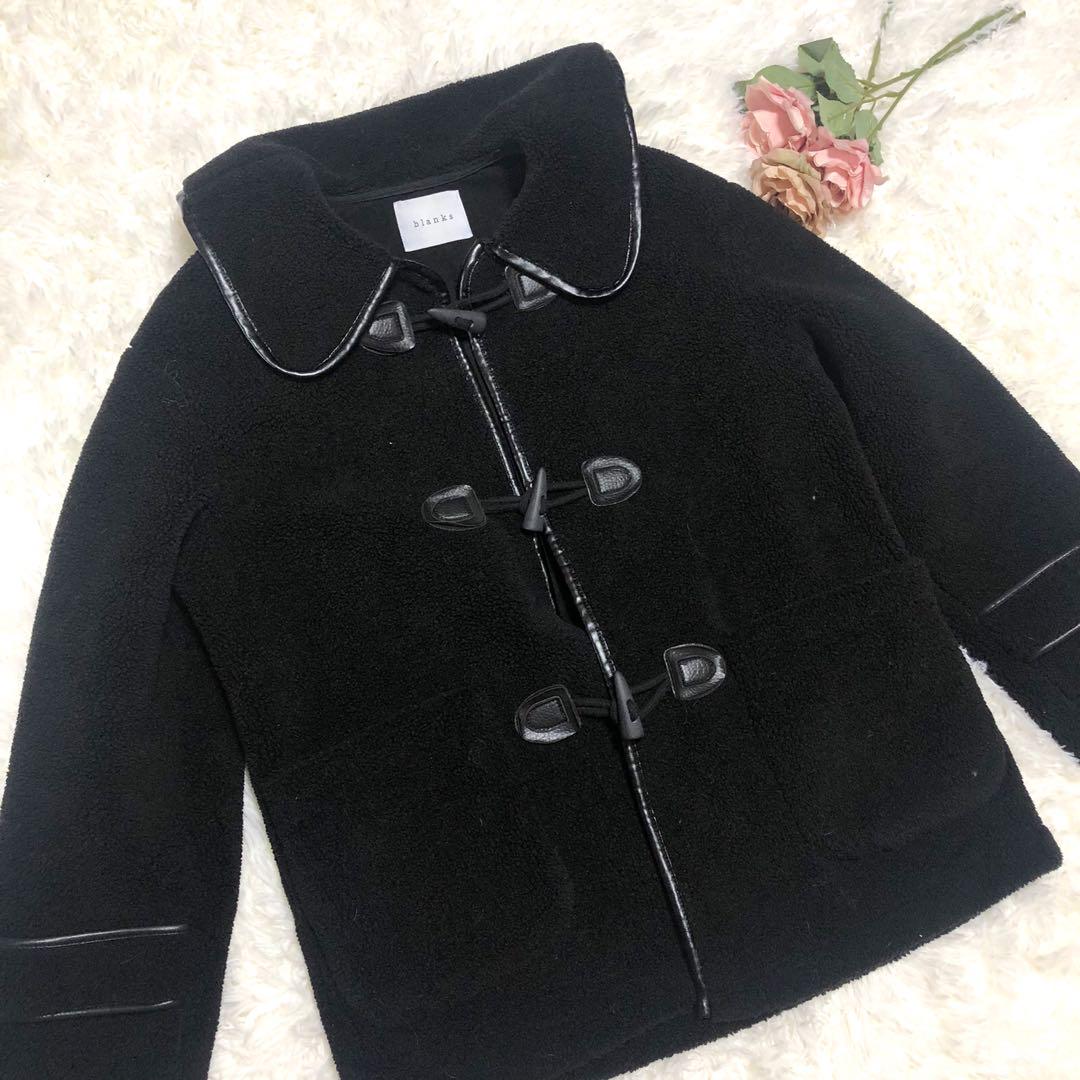 blanks ブランクス セーラーカラー ボアコート　ダッフル