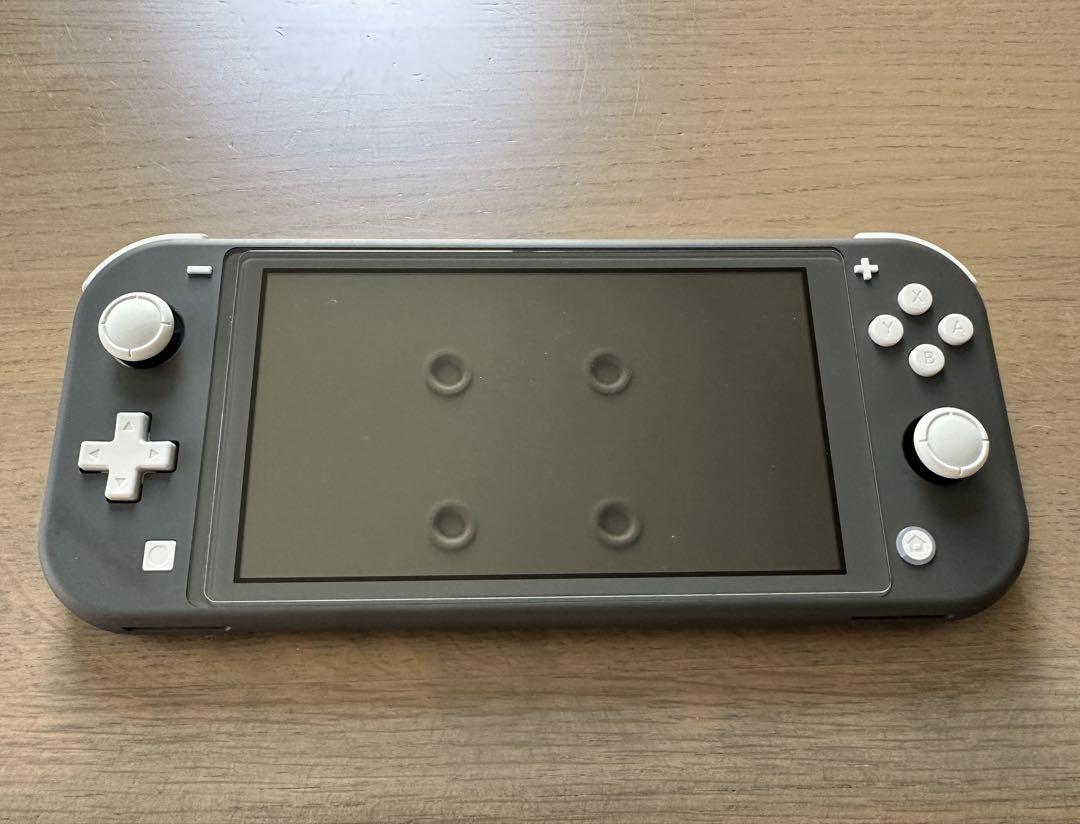 【メリー】Nintendo Switch Lite グレー 本体　充電器付 Switch Lite グレー 本体 充電器 2021年3月購入品 - メルカリ