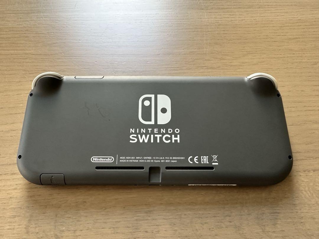 Switch Lite グレー 本体 充電器 2021年3月購入品 - メルカリ
