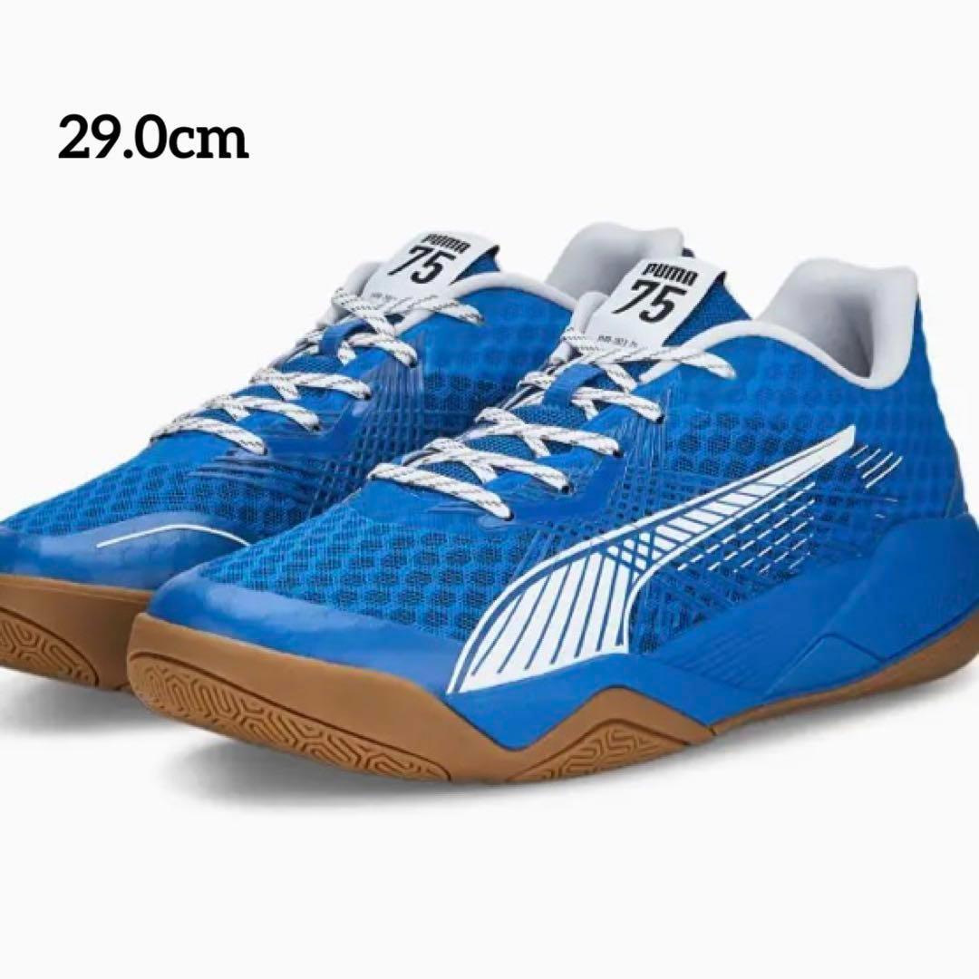 新品 PUMA プーマ スニーカー 29.0cm ブルー 海外モデル　室内