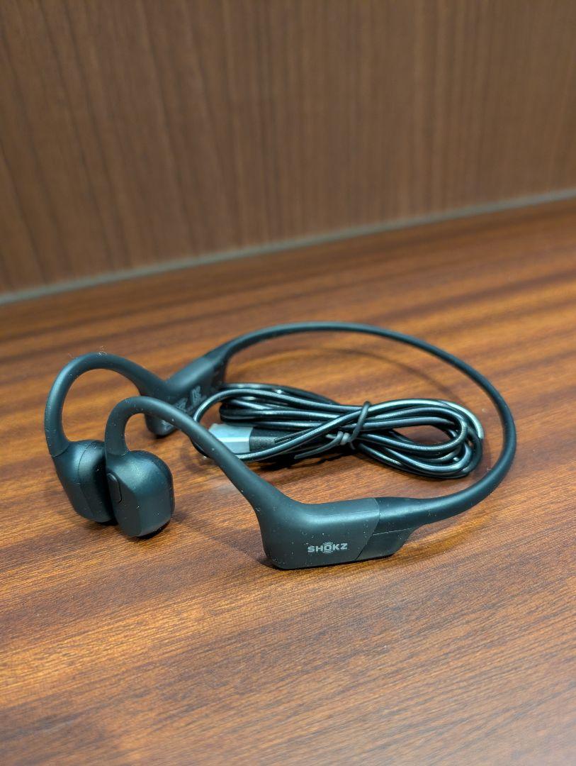 【used】SHOKZ 骨伝導イヤホン S803 充電ケーブル付