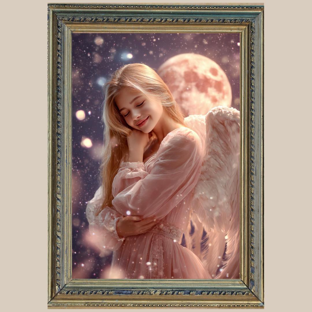 守護✨天使・エンジェル✨No.245【開運•風水•絵画風•ヒーリング