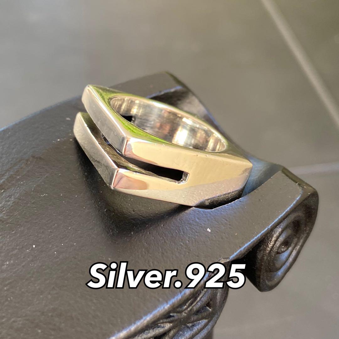 【396さま専用】NY シルバーリング 指輪【17号】 SILVER925